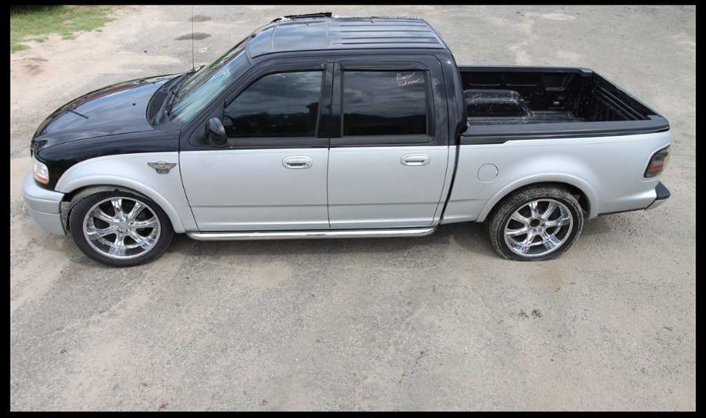 2000-2004 Ford F150 Harley Davidson Pickup Truck Radiator Condenser Cooling AC - The Parts Farm