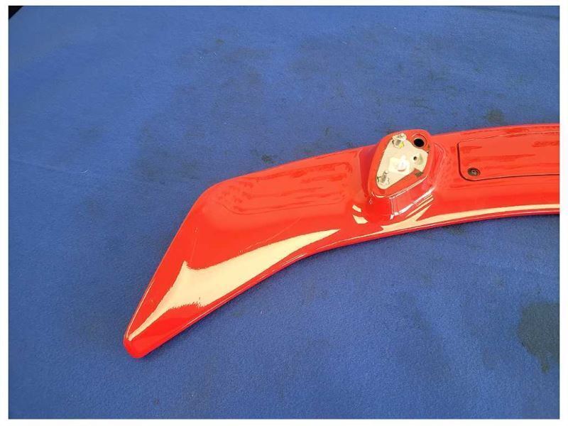 2016-2020 Chevrolet Camaro SS 6.2L Rear Spoiler Deck Lid Paint Red C124 - The Parts Farm