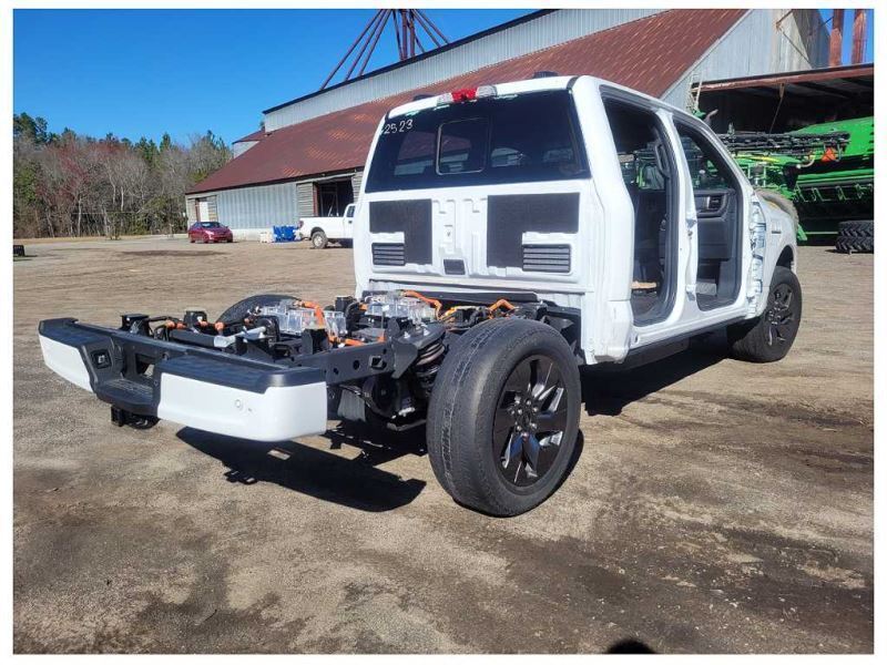 2022 Ford F150 F-150 Lightning Truck Steering Shaft Intermediate Mid 2523 - The Parts Farm