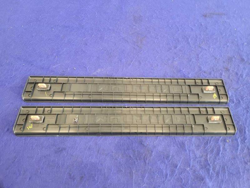 2015-2023 Ford Mustang GT S550 Pair Door Sill Scuff Plates Non Lighted 2433 - The Parts Farm