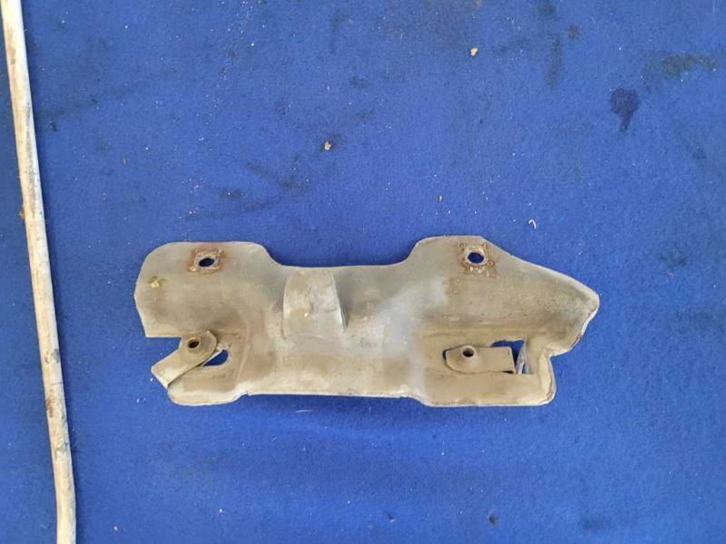 1987-1993 Ford Mustang GT 5.0L Hood Prop Rod Pole Paint White 2299 - The Parts Farm