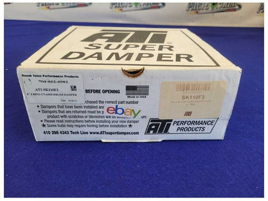 ATI Performance ATI-SK110F3 6" 3 Ring Harmonic Damper NASCAR Roush