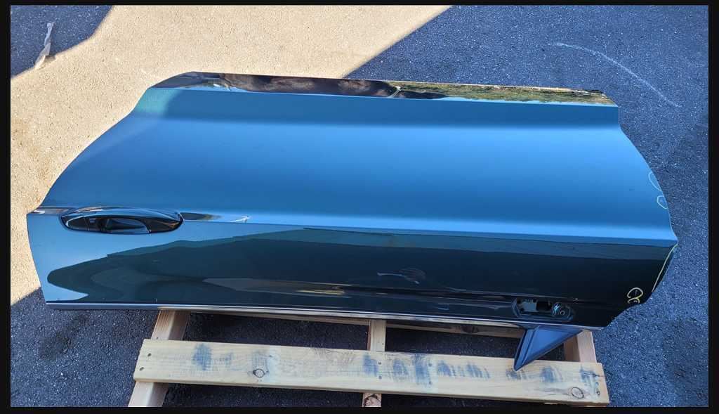 2015-2023 Ford Mustang GT S550 Driver Left Front Door Coupe Shell Paint B5 - The Parts Farm