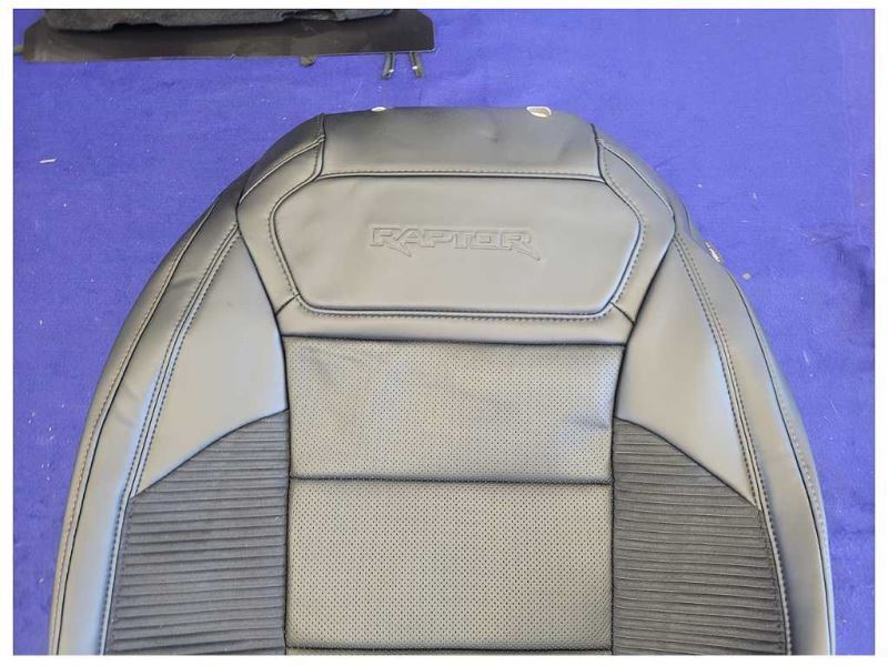 2021-2022 Ford F150 Raptor Pickup Truck Leather Seat Covers Front Back - The Parts Farm