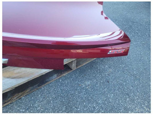 2010-2013 Chevrolet Camaro SS Deck Lid Trunk Coupe Spoiler Paint Maroon 2332
