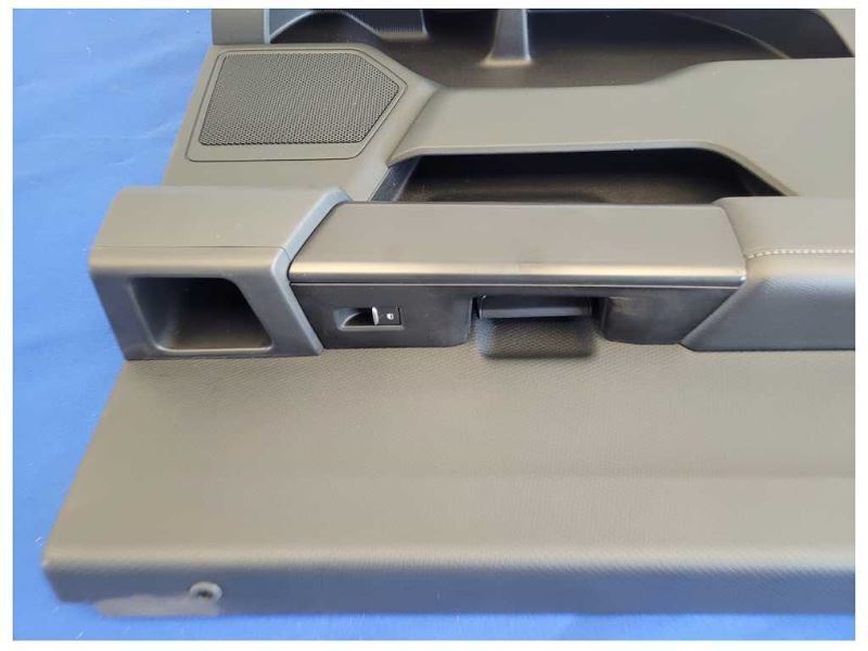 2021-2023 Ford F150 4x4 Pickup Truck Driver Rear Door Panel Card Black 2547 - The Parts Farm