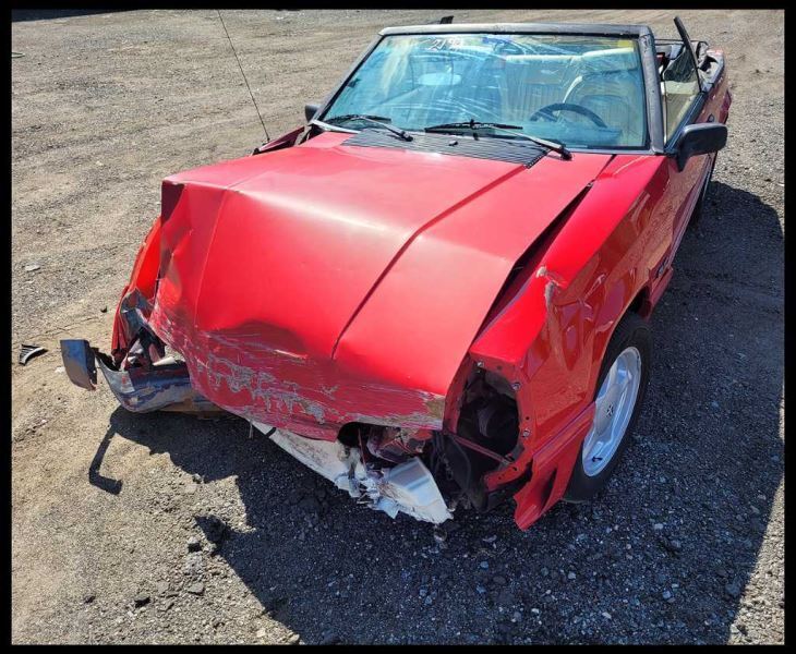 1987-1993 Ford Mustang GT 5.0L Passenger Right Front Kick Panel Trim - The Parts Farm