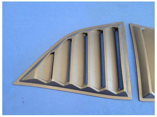 2019 Dodge Challenger SRT8 Pair Side Quarter Window Louvers Black 2506