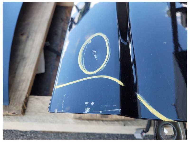 2010-2015 Chevrolet Camaro SS Passenger Front Door Coupe Shell Paint Black 2527 - The Parts Farm