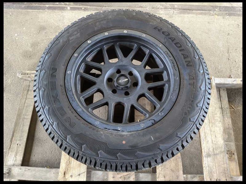 2015-2017 Ford F150 Pickup Truck Wheel 20x8-1/2 Black Nexen Rim Tire Off Road - The Parts Farm