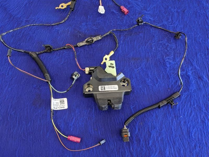 2017-2019 Tesla Model 3 Trunk Latch Harness Deck Lid Wiring Safety Release - The Parts Farm