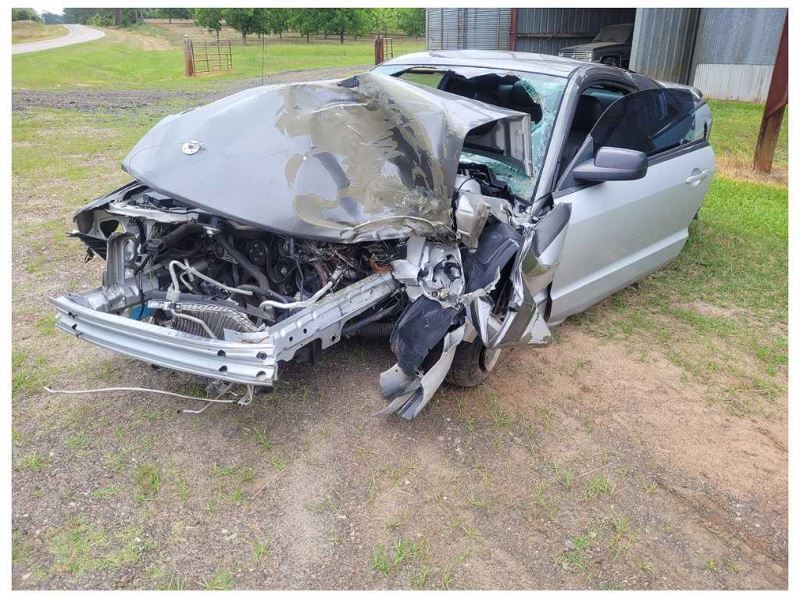 2005-2009 Ford Mustang GT Passenger Front Coupe Door Shell Paint YN 2569 - The Parts Farm