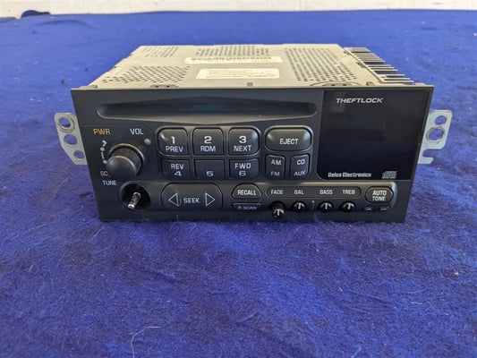 19997-2004 Chevrolet Corvette Z06 FRC Audio Equipment Radio Receiver Stereo CD