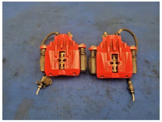 2001-2004 Chevrolet Corvette Z06 FRC C5 Calipers Rear Back Brakes Red 2066 - The Parts Farm