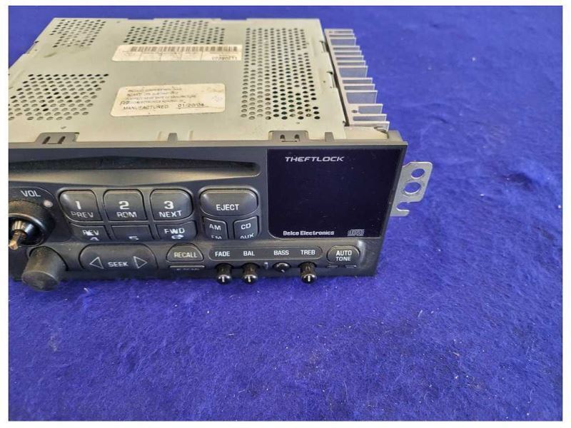 2004 Chevrolet Corvette Z06 FRC Audio Radio AM FM Receiver Stereo 2082 - The Parts Farm