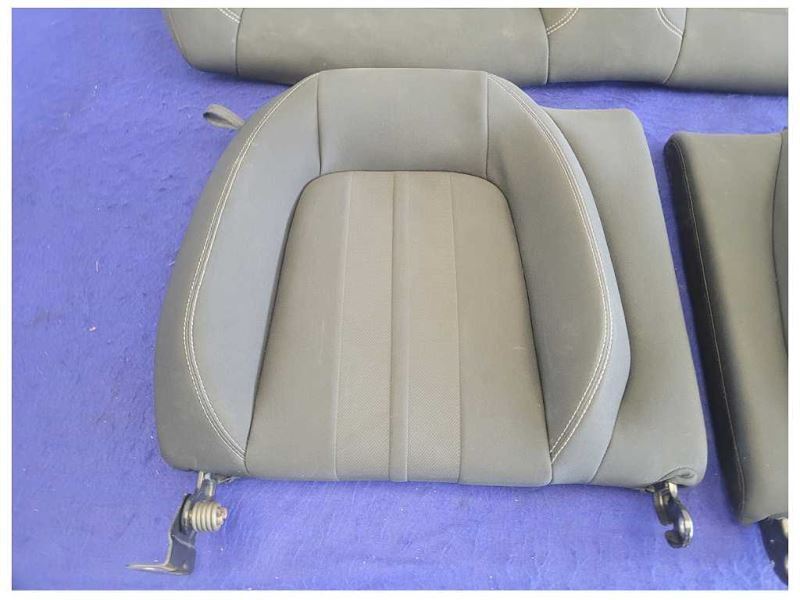 2018-2022 Ford Mustang GT S550 Rear Back Coupe Cloth Seats Upper Lower 2404 - The Parts Farm