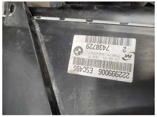 2001-2006 BMW M3 E46 M/T Coupe Radiator Condenser Shroud Engine Cooling 2445