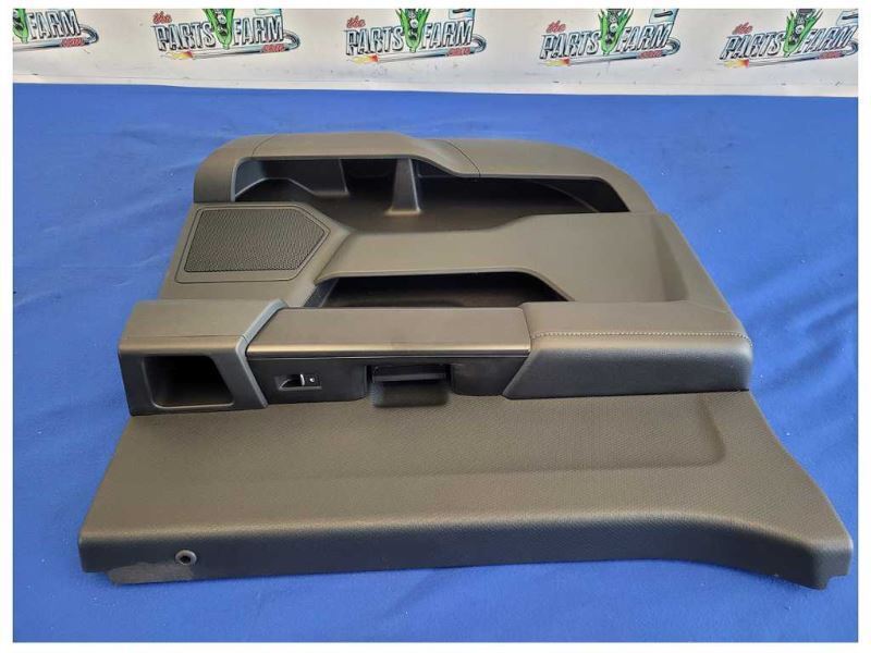 2021-2023 Ford F150 4x4 Pickup Truck Driver Rear Door Panel Card Black 2547 - The Parts Farm