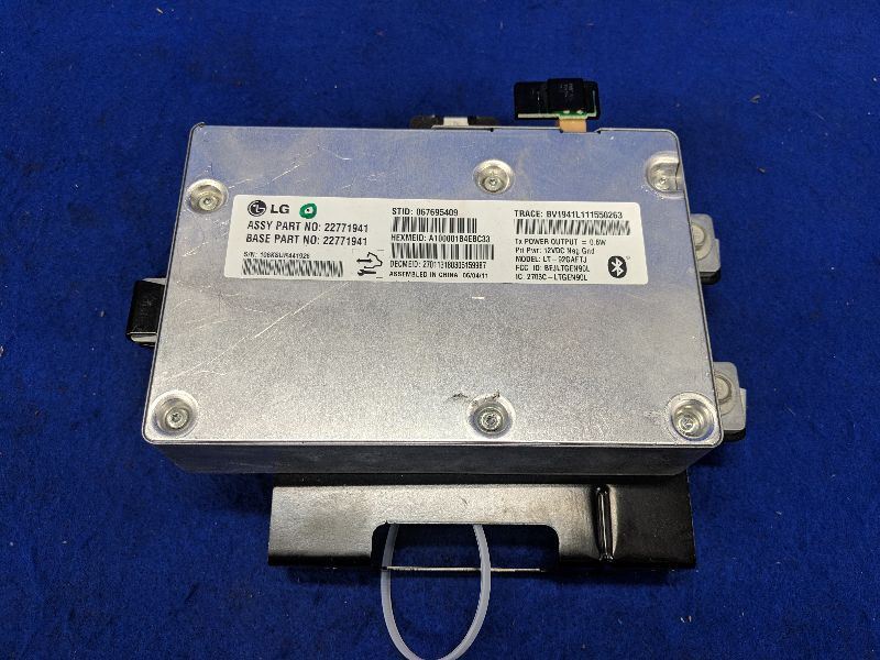 2012 Cadillac CTS-V Chassis ECM Communication Onstar Opt UE1 Voice Recognition - The Parts Farm
