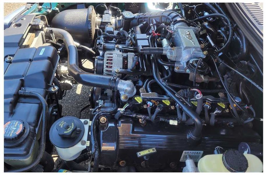 1999-2004 Ford Mustang GT Convertible Top Motor Hydraulic Pump Mount 2561 - The Parts Farm