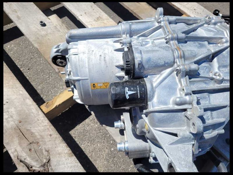2018 Tesla AWD Model 3 Rear Drop Out Motor Engine Drivetrain Gearbox Drive - The Parts Farm