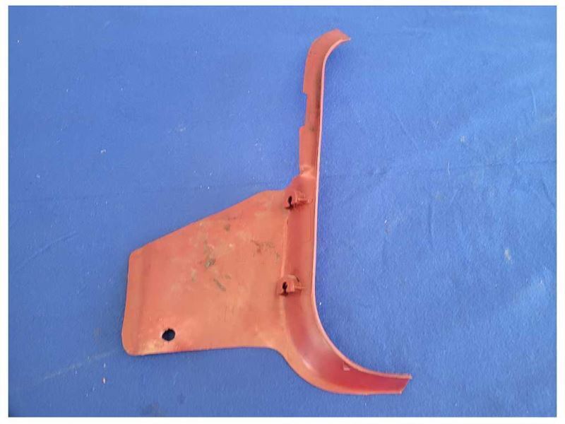 1987-1993 Ford Mustang GT LX 5.0L Driver Front Lower Kick Panel Red 2298 - The Parts Farm