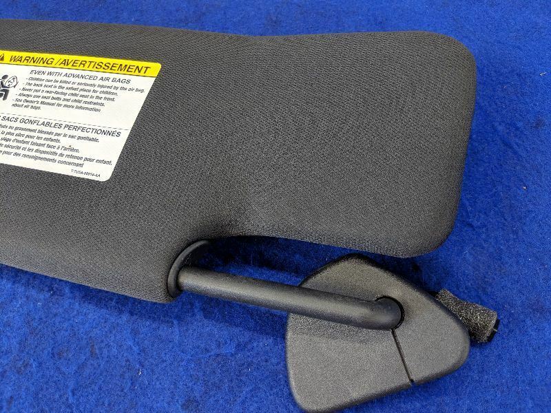 2011-2014 Ford Mustang GT Passenger Right Coupe Sunvisors Sun Visor Light Shade - The Parts Farm