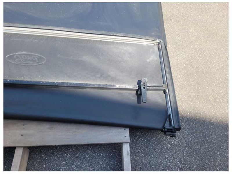 2015-2020 Ford F150 Pickup Truck Soft Top Cover OEM Black 2336 - The Parts Farm