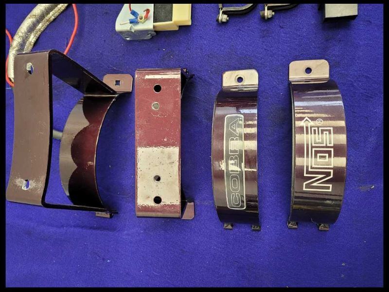 1994-1995 Ford Mustang Cobra GT Nitrous Kit Brackets Lines Gauge T Rex Fuel Pump - The Parts Farm