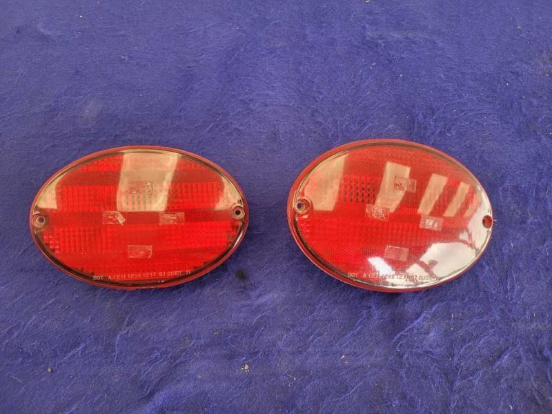 1997-2004 Chevrolet Corvette FRC Z06 C5 Pair Driver Taillight Covers Crack 2052 - The Parts Farm