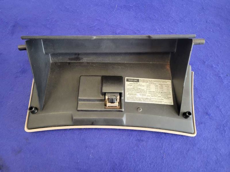 1999-2001 Ford Mustang Cobra SVT DOHC 4.6L Glove Box Passenger Dash Tan 2386 - The Parts Farm