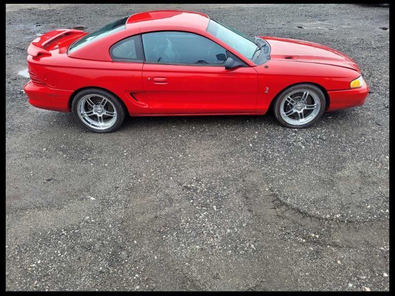 1994-1995 Ford Mustang Cobra GT Front Seatbelt Buckles Coupe Black Center - The Parts Farm