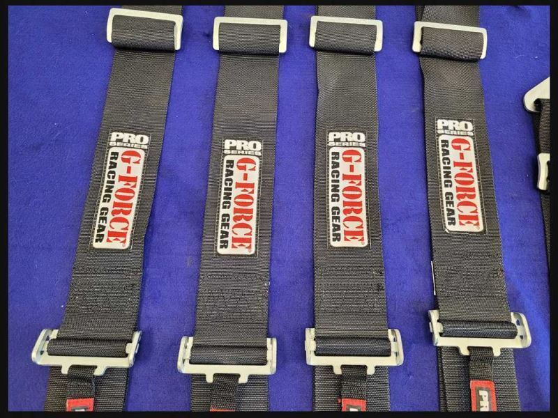 1994-2004 Ford Mustang Cobra SVT GT G Force Seat Belts Harness Safety - The Parts Farm