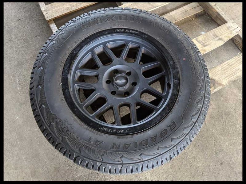 2015-2017 Ford F150 Pickup Truck Wheel 20x8-1/2 Black Nexen Rim Tire Off Road - The Parts Farm