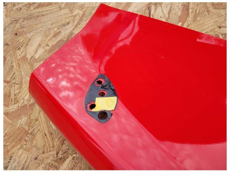 2019-2020 Chevrolet Camaro SS Rear Deck Lid Trunk No Spoiler Paint Red C124 - The Parts Farm