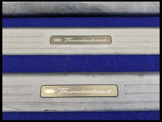2002-2005 Ford Thunderbird 3.9L V8 Door Sill Plates Plate Scuff OEM Factory