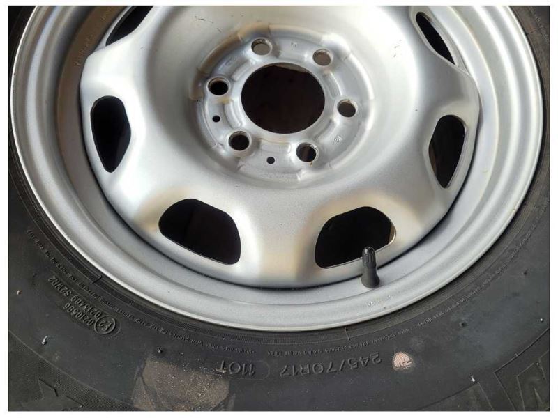 2015-2020 Ford F150 Pickup Truck Wheel 17x7.5 Steel 12 Holes Painted Spare 2358 - The Parts Farm