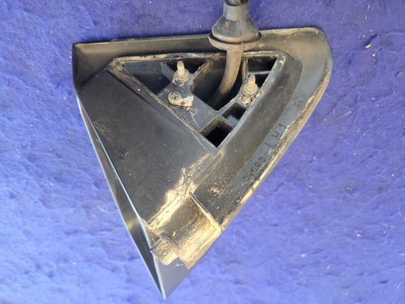 1987-1993 Ford Mustang GT 5.0L Convertible Driver Rear View Mirror Black 2299 - The Parts Farm