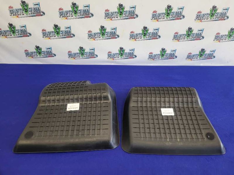 2017-2021 Tesla Model 3 Front Floor Mats Rubber Cover Black - The Parts Farm