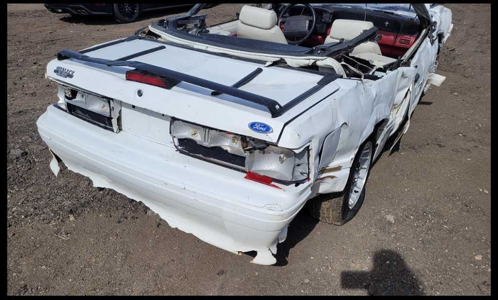 1990-1993 Ford Mustang GT LX 5.0L Tilt Column Cover Surround Steering Bezel - The Parts Farm