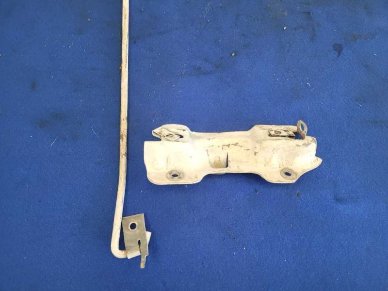 1987-1993 Ford Mustang GT 5.0L Hood Prop Rod Pole Paint White 2299 - The Parts Farm