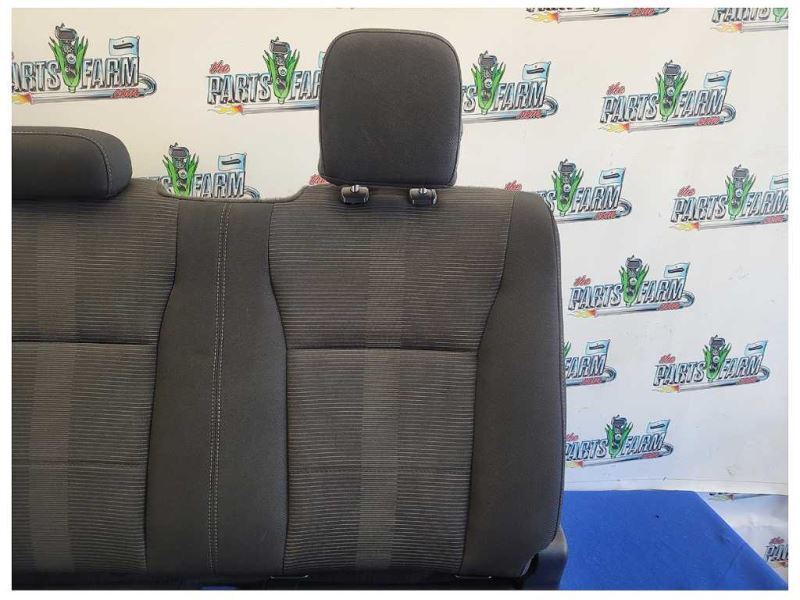 2015-2020 Ford F150 Pickup Truck Rear Cloth Black Split Seat Crew Cab 2369 - The Parts Farm