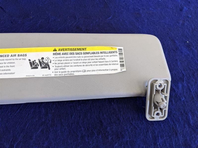 2010-2015 Chevrolet Camaro SS Pair Driver Passenger Coupe Sun Visors Shade - The Parts Farm