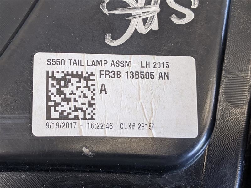 2018 2023 Ford Mustang Gt Ecoboost GT350 Driver Left LH Taillight Lamp OEM - The Parts Farm