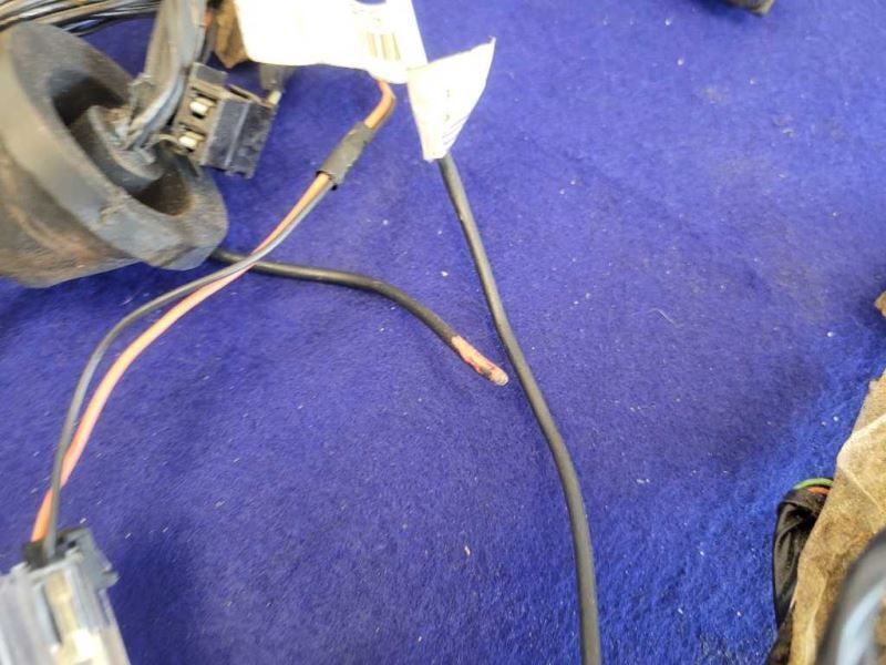 2004 Chevrolet Corvette FRC Z06 Dash Harness Wire Plug Cut Wires 2052 - The Parts Farm