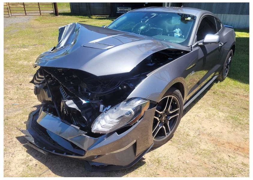 2015-2023 Ford Mustang GT S550 Driver Left Front Door Coupe Shell Paint M7 2391 - The Parts Farm