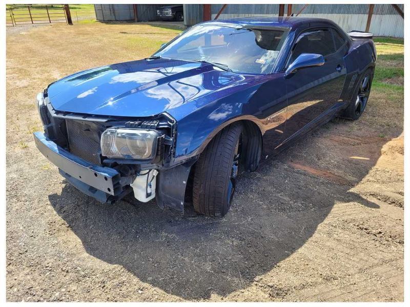 2010-2015 Chevrolet Camaro SS Passenger Rear View Mirror Heated Paint Blue 2588 - The Parts Farm