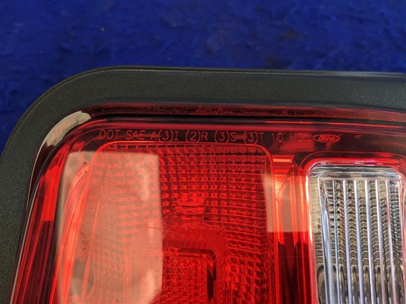 2010-2012 Ford Mustang GT Passenger Right RH Taillight Lamp Brake Lens Red 2307 - The Parts Farm