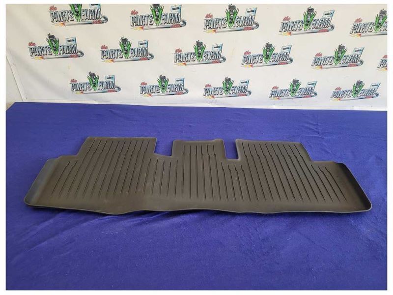 2017-2021 Tesla Model 3 Rear Floor Mats Rubber Cover Black - The Parts Farm