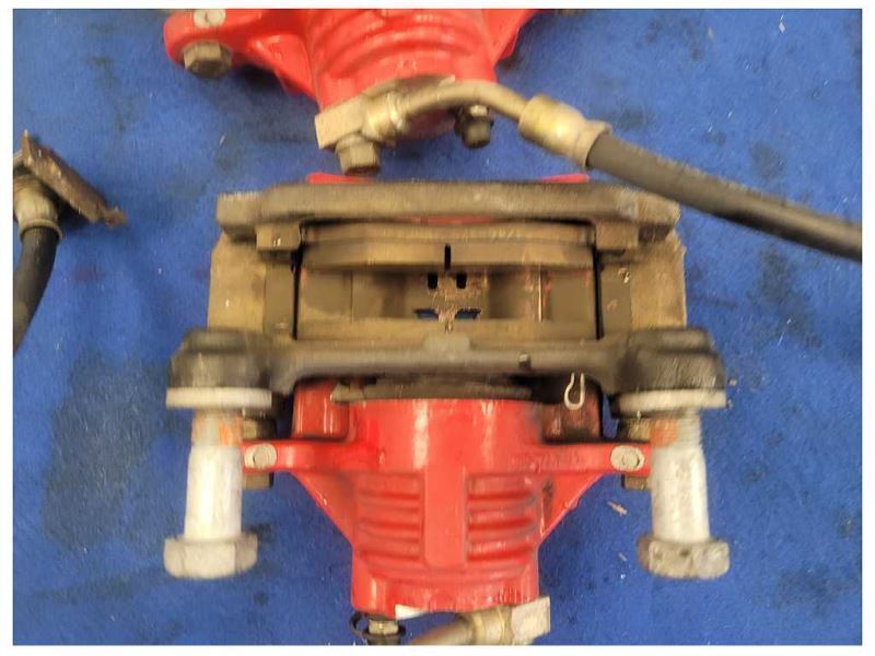 2001-2004 Chevrolet Corvette Z06 FRC C5 Calipers Rear Back Brakes Red 2066 - The Parts Farm